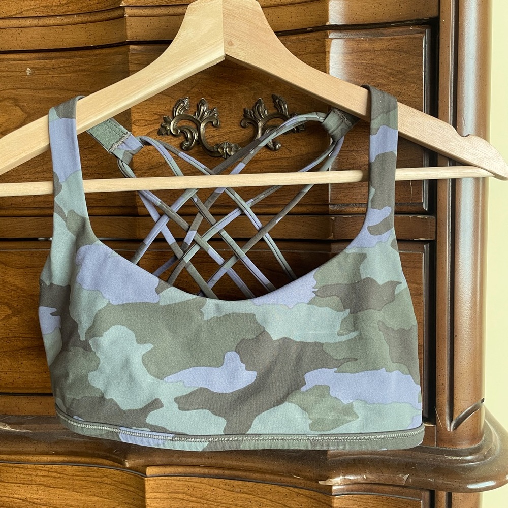 Lululemon Camo Sports Bra